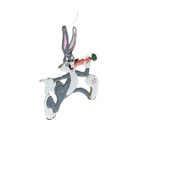 Vintage Running Bugs Bunny Collectible Pin - Warner Bothers - Picture 1 of 7